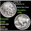 Image 1 : 1926-d Buffalo Nickel 5c Grades vf++