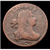 Image 2 : 1806 Large 6 Draped Bust Half Cent 1/2c Grades vg+