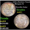 Image 1 : 1898-o Rainbow Toned Morgan Dollar $1 Grades Select+ Unc