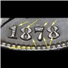 Image 10 : ***Auction Highlight*** 1878/1878-p 8tf Vam 18 Morgan Dollar $1 Graded Select Unc By USCG (fc)