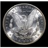 Image 3 : 1881-s Rainbow Toned Morgan Dollar $1 Grades Choice+ Unc