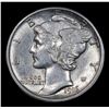 Image 2 : 1916-s Mercury Dime 10c Grades Select Unc FSB