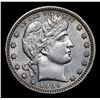 Image 2 : 1909-p Barber Quarter 25c Grades Choice AU