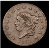 Image 2 : ***Auction Highlight*** 1817 15 Stars Mint Error Coronet Head Large Cent 1c Graded vf++ By USCG (fc)