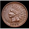 Image 2 : 1889 Indian Cent 1c Grades Choice AU/BU Slider