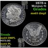 Image 1 : 1878-s Morgan Dollar $1 Grades Select Unc DMPL