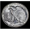 Image 3 : 1942-p Walking Liberty Half Dollar 50c Grades Choice+ Unc