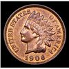 Image 2 : 1906 Indian Cent 1c Grades Select AU