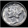 Image 2 : 1925-p Mercury Dime 10c Grades Choice AU/BU Slider