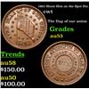 Image 1 : 1863 Shoot Him on the Spot Dix Civil War Token 1c Grades Select AU