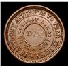 Image 3 : 1863 Shoot Him on the Spot Dix Civil War Token 1c Grades Select AU