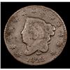 Image 2 : 1822 Coronet Head Large Cent 1c Grades vg+