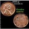 1925-p Lincoln Cent 1c Grades Select Unc BN