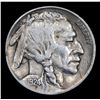 Image 2 : 1924-p Buffalo Nickel 5c Grades vf++