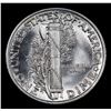 Image 3 : 1940-p Mercury Dime 10c Grades GEM+ FSB