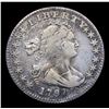 Image 2 : *Highlight Of Entire Auction* 1797 15 Stars LM-1 V-2b Draped Bust 1/2 10c Graded vf++ By USCG (fc)