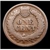 Image 3 : 1869 Indian Cent 1c Grades f details