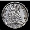 Image 2 : ***Auction Highlight*** 1853-p Seated Liberty Dime 10c Graded Select+ Unc By USCG (fc)