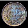Image 3 : ***Auction Highlight*** 1837 Large Date Seated Liberty Half Dime 1/2 10c Graded GEM++ Unc By USCG (f
