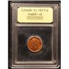Image 4 : ***Auction Highlight*** 1917-d Lincoln Cent 1c Graded Choice+ Unc RD By USCG (fc)