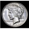 Image 2 : ***Auction Highlight*** 1921-p Peace Dollar $1 Graded Choice+ Unc By USCG (fc)