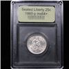 Image 4 : ***Auction Highlight*** 1860-p Seated Liberty Quarter 25c Graded Choice+ Unc By USCG (fc)