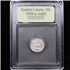Image 4 : ***Auction Highlight*** 1859-o 'o' Above Bow Seated Liberty Dime 10c Graded Select Unc By USCG (fc)