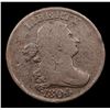 Image 2 : 1804 Draped Bust Half Cent 1/2c Grades vg+