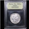 Image 4 : ***Auction Highlight*** 1908-p Barber Half Dollars 50c Graded Select+ Unc By USCG (fc)