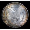 Image 3 : 1880/1880-s Rainbow Toned Vam 94 Morgan Dollar $1 Grades Choice+ Unc