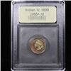 Image 4 : ***Auction Highlight*** 1890 Indian Cent 1c Graded Gem++ Proof Red By USCG (fc)
