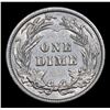 Image 3 : 1902-p Barber Dime 10c Grades BU+