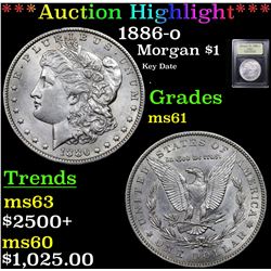 ***Auction Highlight*** 1886-o Morgan Dollar $1 Graded BU+ By USCG (fc)