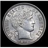 Image 2 : 1892-p Barber Dime 10c Grades BU+