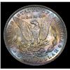 Image 3 : 1885-p Rainbow Toned Morgan Dollar $1 Grades Choice+ Unc