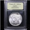 Image 4 : ***Auction Highlight*** 1925-s Peace Dollar $1 Graded Select+ Unc By USCG (fc)