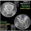 Image 1 : 1881-o Morgan Dollar $1 Grades Select Unc DMPL