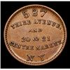 Image 3 : 1863 Indian NY Civil War Token 1c Grades Select Unc BN
