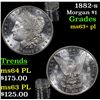 Image 1 : 1882-s Morgan Dollar $1 Grades Select Unc+ PL