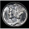 Image 2 : 1930-p Mercury Dime 10c Grades Choice+ Unc