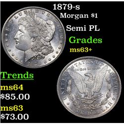 1879-s Morgan Dollar $1 Grades Select+ Unc