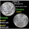Image 1 : 1904-p Morgan Dollar $1 Grades Select+ Unc