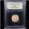 Image 4 : ***Auction Highlight*** 1893-p Gold Liberty Half Eagle $5 Graded Select Unc By USCG (fc)