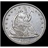 Image 2 : 1876-p Seated Half Dollar 50c Grades Unc Details