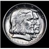 Image 2 : 1936 Long Island Old Commem Half Dollar 50c Grades Choice+ Unc