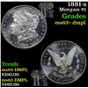 Image 1 : 1881-s Morgan Dollar $1 Grades Select Unc+ DMPL
