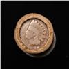 Image 2 : Mixed small cents 1c orig shotgun roll, 1923-s Wheat Cent, 1896 Indian Cent other end