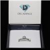 Image 3 : Sterling Silver mm Round Cut Wedding Set size 9
