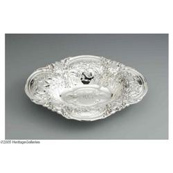 A Gorham Silver Repousse Bowl An American Silver Bowl