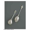 Image 2 : An American Silver Ladle and Berry Spoon An American Silver Ladle And Berry Spoon